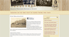 Desktop Screenshot of delavanhistory.org